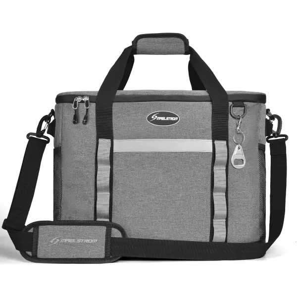 Maelstrom Soft Cooler Bag,Collapsible Soft Sided Cooler,24/30/60/75 Cans Beach Cooler,Ice Chest,Large Leakproof Camping Cooler,Portable Travel Cooler for Grocery Shopping,Camping,Road Trips