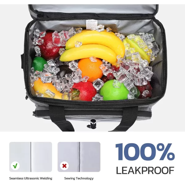 Maelstrom Soft Cooler Bag,Collapsible Soft Sided Cooler,24/30/60/75 Cans Beach Cooler,Ice Chest,Large Leakproof Camping Cooler,Portable Travel Cooler for Grocery Shopping,Camping,Road Trips