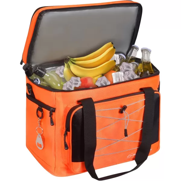 Maelstrom Soft Cooler Bag,Collapsible Soft Sided Cooler,24/30/60/75 Cans Beach Cooler,Ice Chest,Large Leakproof Camping Cooler,Portable Travel Cooler for Grocery Shopping,Camping,Road Trips