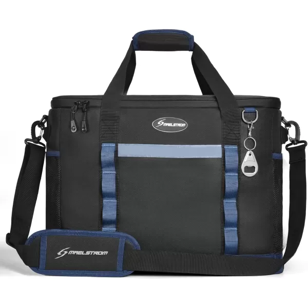 Maelstrom Soft Cooler Bag,Collapsible Soft Sided Cooler,24/30/60/75 Cans Beach Cooler,Ice Chest,Large Leakproof Camping Cooler,Portable Travel Cooler for Grocery Shopping,Camping,Road Trips