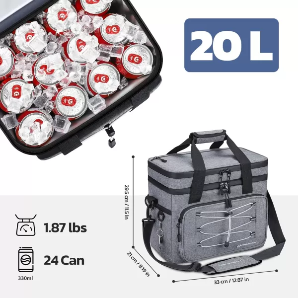 Maelstrom Soft Cooler Bag,Collapsible Soft Sided Cooler,24/30/60/75 Cans Beach Cooler,Ice Chest,Large Leakproof Camping Cooler,Portable Travel Cooler for Grocery Shopping,Camping,Road Trips