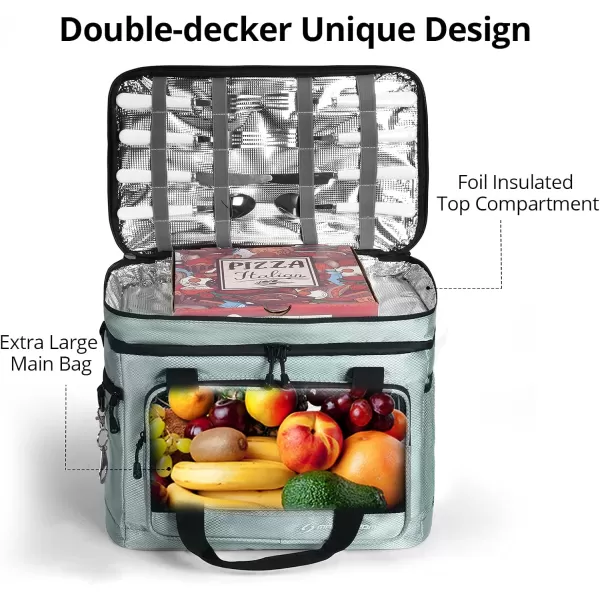 Maelstrom Soft Cooler Bag,Collapsible Soft Sided Cooler,24/30/60/75 Cans Beach Cooler,Ice Chest,Large Leakproof Camping Cooler,Portable Travel Cooler for Grocery Shopping,Camping,Road Trips