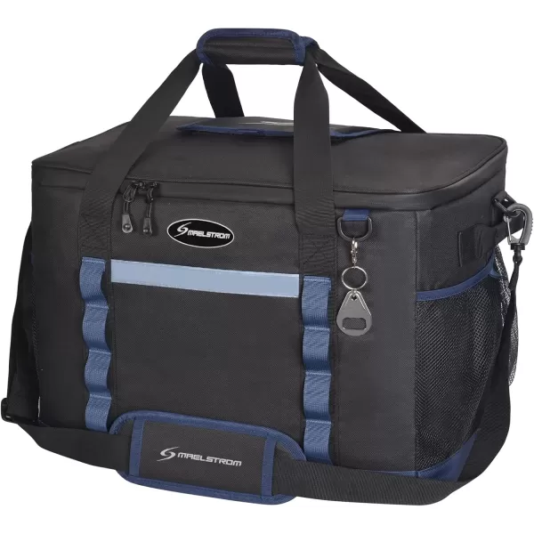 Maelstrom Soft Cooler Bag,Collapsible Soft Sided Cooler,24/30/60/75 Cans Beach Cooler,Ice Chest,Large Leakproof Camping Cooler,Portable Travel Cooler for Grocery Shopping,Camping,Road Trips