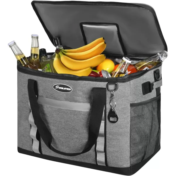 Maelstrom Soft Cooler Bag,Collapsible Soft Sided Cooler,24/30/60/75 Cans Beach Cooler,Ice Chest,Large Leakproof Camping Cooler,Portable Travel Cooler for Grocery Shopping,Camping,Road Trips