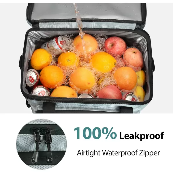 Maelstrom Soft Cooler Bag,Collapsible Soft Sided Cooler,24/30/60/75 Cans Beach Cooler,Ice Chest,Large Leakproof Camping Cooler,Portable Travel Cooler for Grocery Shopping,Camping,Road Trips