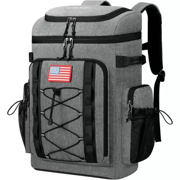 Maelstrom Backpack Cooler,Soft Lightweight Leakproof Cooler Backpack,35 Can Insulated Cooler Bag,Keeps 35 Cans Hot/Cold for Up to 16 Hours,Waterproof Lunch Backpack for Men Women-Blue