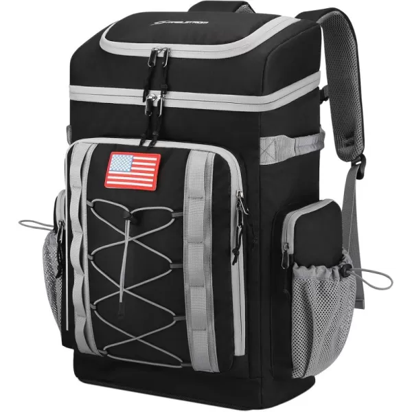 Maelstrom Backpack Cooler,Soft Lightweight Leakproof Cooler Backpack,35 Can Insulated Cooler Bag,Keeps 35 Cans Hot/Cold for Up to 16 Hours,Waterproof Lunch Backpack for Men Women-Blue