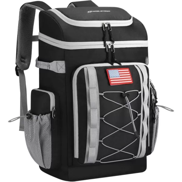 Maelstrom Cooler Backpack,50 Can Insulated Soft Backpack Cooler,Portable Lightweight Leakproof Cooler Bag,Large Capacity Beach Cooler,Waterproof Lunch Backpack for Men Women