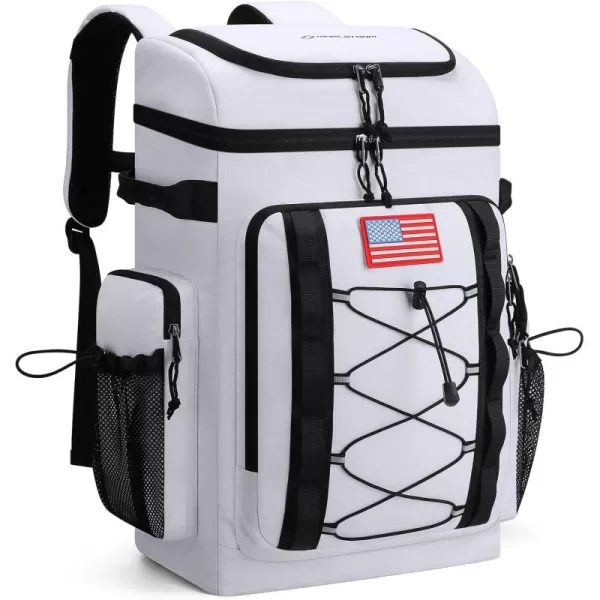 Maelstrom Cooler Backpack,50 Can Insulated Soft Backpack Cooler,Portable Lightweight Leakproof Cooler Bag,Large Capacity Beach Cooler,Waterproof Lunch Backpack for Men Women