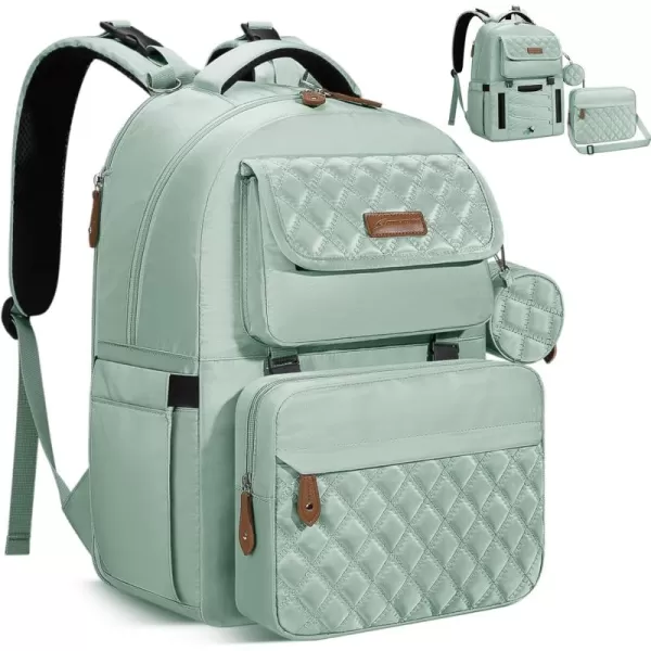 Maelstrom Diaper Bag Backpack,Baby Bag,23L-30L Expandable Diaper Backpack for Mom Dad,Travel Essentials Baby Bag with Changing Pad&amp;Stroller Straps &amp; Pacifier Bag,Gray