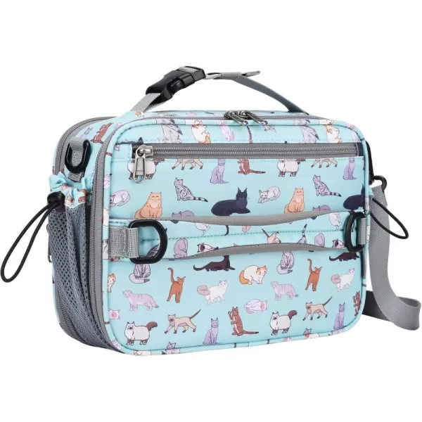 Maelstrom Lunch Box Kids,Expandable Kids Lunch Box,Insulated Lunch Bag for Kids,Reusable Lunch Tote Bag for Boy/Girl,9L,Balloon Unicorn 
