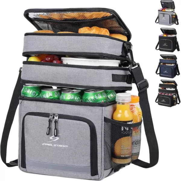 Maelstrom Lunch Box for Men,Insulated Lunch Bag Women/Men,Leakproof Lunch Cooler Bag, Lunch Tote Bag