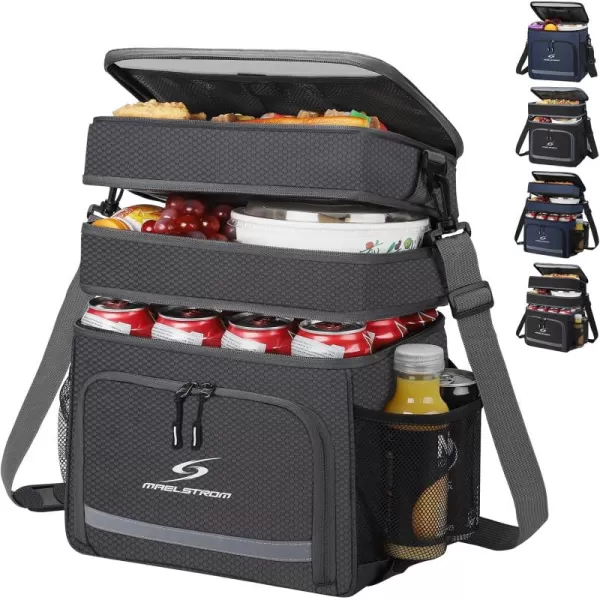 Maelstrom Lunch Box for Men,Insulated Lunch Bag Women/Men,Leakproof Lunch Cooler Bag, Lunch Tote Bag