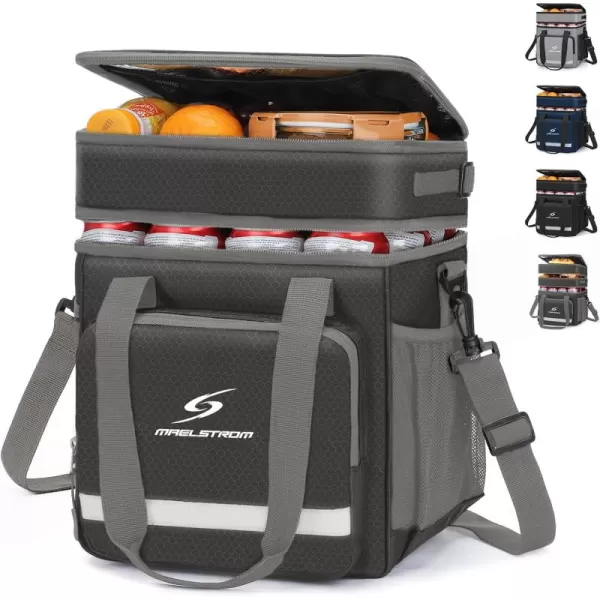 Maelstrom Lunch Box for Men,Insulated Lunch Bag Women/Men,Leakproof Lunch Cooler Bag, Lunch Tote Bag