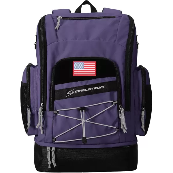 Maelstrom Swim Backpack,35L Swimming bag with Separate Shoes Compartment,Swim Gear Bag,Athlete Gym Rucksack for Men and Women