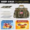 imageMaelstrom Tactical Lunch Box 23 L Insulated Lunch Bag for Men Expandable Double Deck Lunch Cooler BagLarge Leakproof Soft Lunch Tote with Detachable MOLLE Bags for Adult Women WorkPicnicCamouflage