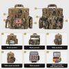 imageMaelstrom Tactical Lunch Box 23 L Insulated Lunch Bag for Men Expandable Double Deck Lunch Cooler BagLarge Leakproof Soft Lunch Tote with Detachable MOLLE Bags for Adult Women WorkPicnicCamouflage