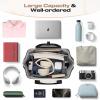 imageMaelstrom Travel Backpack for Women MenLaptop Backpack Fits 156173 Inch Laptop NurseTeacherWork Bag with Insulated Lunch BoxWater Resistant Carry On BackpackBeigeBlackbeige