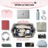 imageMaelstrom Travel Backpack for Women MenLaptop Backpack Fits 156173 Inch Laptop NurseTeacherWork Bag with Insulated Lunch BoxWater Resistant Carry On BackpackBeigePinkbeige
