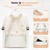 imageMaelstrom Travel Backpack for Women MenLaptop Backpack Fits 156173 Inch Laptop NurseTeacherWork Bag with Insulated Lunch BoxWater Resistant Carry On BackpackBeigeBeige