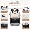 imageMaelstrom Travel Backpack for Women MenLaptop Backpack Fits 156173 Inch Laptop NurseTeacherWork Bag with Insulated Lunch BoxWater Resistant Carry On BackpackBeigeBlackbeige