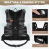 imageMaelstrom Hiking Backpack 40L Waterproof Camping Daypack for Men and Women Lightweight Travel Pack with Rain CoverBlackBlack