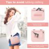 imageMaelstrom Travel Backpack for Women Men 2 in 1 Crossbody Bag Laptop Backpack Fits 156173 Inch Laptop 26L WorkNurseTeacher Bag Carry On Backpack with Shoe Compartment Blue4pink