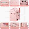 imageMaelstrom Travel Backpack for Women Men 2 in 1 Crossbody Bag Laptop Backpack Fits 156173 Inch Laptop 26L WorkNurseTeacher Bag Carry On Backpack with Shoe Compartment Blue4pink