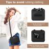 imageMaelstrom Travel Backpack for Women Men 2 in 1 Crossbody Bag Laptop Backpack Fits 156173 Inch Laptop 26L WorkNurseTeacher Bag Carry On Backpack with Shoe Compartment Blue1black