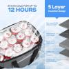 imageMaelstrom Soft Cooler BagCollapsible Soft Sided Cooler24306075 Cans Beach CoolerIce ChestLarge Leakproof Camping CoolerPortable Travel Cooler for Grocery ShoppingCampingRoad Trips35 Can Gray