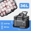 imageMaelstrom Soft Cooler BagCollapsible Soft Sided Cooler24306075 Cans Beach CoolerIce ChestLarge Leakproof Camping CoolerPortable Travel Cooler for Grocery ShoppingCampingRoad Trips55 Can Gray