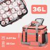 imageMaelstrom Soft Cooler BagCollapsible Soft Sided Cooler24306075 Cans Beach CoolerIce ChestLarge Leakproof Camping CoolerPortable Travel Cooler for Grocery ShoppingCampingRoad Trips55 Can Watermelon