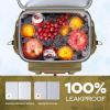 imageMaelstrom Backpack CoolerSoft Lightweight Leakproof Tactical Cooler Backpack35 Can Insulated Cooler BagKeeps 35 Cans HotCold for Up to 16 HoursWaterproof Lunch Bag for Men WomenKhakiKhaki