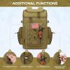 imageMaelstrom Backpack CoolerSoft Lightweight Leakproof Tactical Cooler Backpack35 Can Insulated Cooler BagKeeps 35 Cans HotCold for Up to 16 HoursWaterproof Lunch Bag for Men WomenKhakiKhaki