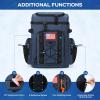 imageMaelstrom Backpack CoolerSoft Lightweight Leakproof Tactical Cooler Backpack35 Can Insulated Cooler BagKeeps 35 Cans HotCold for Up to 16 HoursWaterproof Lunch Bag for Men WomenKhakiBlue