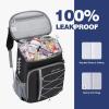 imageMaelstrom Cooler Backpack  3550 Can Insulated Soft Cooler Lunch Bag for Camping Beach Hiking ampamp ShoppingBlack