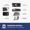 imageMaelstrom Cooler Backpack  3550 Can Insulated Soft Cooler Lunch Bag for Camping Beach Hiking ampamp ShoppingBlack