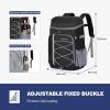 imageMaelstrom Cooler Backpack  3550 Can Insulated Soft Cooler Lunch Bag for Camping Beach Hiking ampamp ShoppingBlack