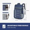 imageMaelstrom Cooler Backpack  3550 Can Insulated Soft Cooler Lunch Bag for Camping Beach Hiking ampamp ShoppingBlue