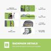 imageMaelstrom Cooler Backpack  3550 Can Insulated Soft Cooler Lunch Bag for Camping Beach Hiking ampamp ShoppingGreen