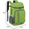imageMaelstrom Cooler Backpack  3550 Can Insulated Soft Cooler Lunch Bag for Camping Beach Hiking ampamp ShoppingGreen