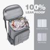imageMaelstrom Cooler Backpack  3550 Can Insulated Soft Cooler Lunch Bag for Camping Beach Hiking ampamp ShoppingGrey
