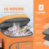 imageMaelstrom Cooler Backpack  3550 Can Insulated Soft Cooler Lunch Bag for Camping Beach Hiking ampamp ShoppingOrange