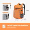 imageMaelstrom Cooler Backpack  3550 Can Insulated Soft Cooler Lunch Bag for Camping Beach Hiking ampamp ShoppingOrange