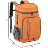 imageMaelstrom Cooler Backpack  3550 Can Insulated Soft Cooler Lunch Bag for Camping Beach Hiking ampamp ShoppingOrange