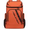 imageMaelstrom Backpack Cooler36 Can Cooler BackpackSoft Cooler Bag Insulated LeakproofLightweight Ice Chest BackpackTravel Cooler Lunch Backpack for CampingHikingBeachBlack4Orange