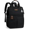 imageMaelstrom Cooler Backpack 36 Cans Insulated Backpack Cooler Soft Leakproof Double Deck Cooler Bag Lightweight Lunch Backpack for Men ampamp WomenPerfect for Beach Travel Camping ampamp WorkBeige Pink1black