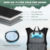 imageMaelstrom Running Hydration VestHiking Backpack with 2L3L Water BladderLightweight Daypack for Cycling Camping Rave for Men Women1Black