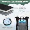 imageMaelstrom Running Hydration VestHiking Backpack with 2L3L Water BladderLightweight Daypack for Cycling Camping Rave for Men Women1Black