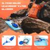 imageMaelstrom Running Hydration VestHiking Backpack with 2L3L Water BladderLightweight Daypack for Cycling Camping Rave for Men Women2Orange